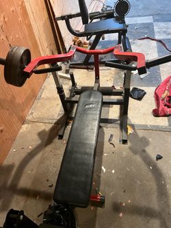 Bench press machine