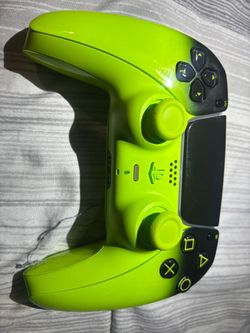 PlayStation 5 controller remix green