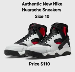 Brand New Authentic Huarache Sneakers Size 10