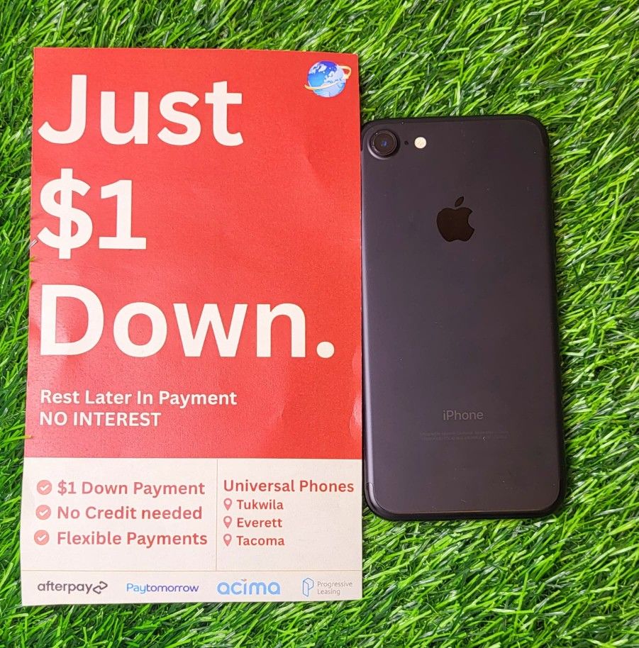 Apple IPhone 8 64gb Unlocked, FREE Smartwach/ Headphones. Pay $1 Today Rest in payments. NO CREDIT NEEDED FINANCING
