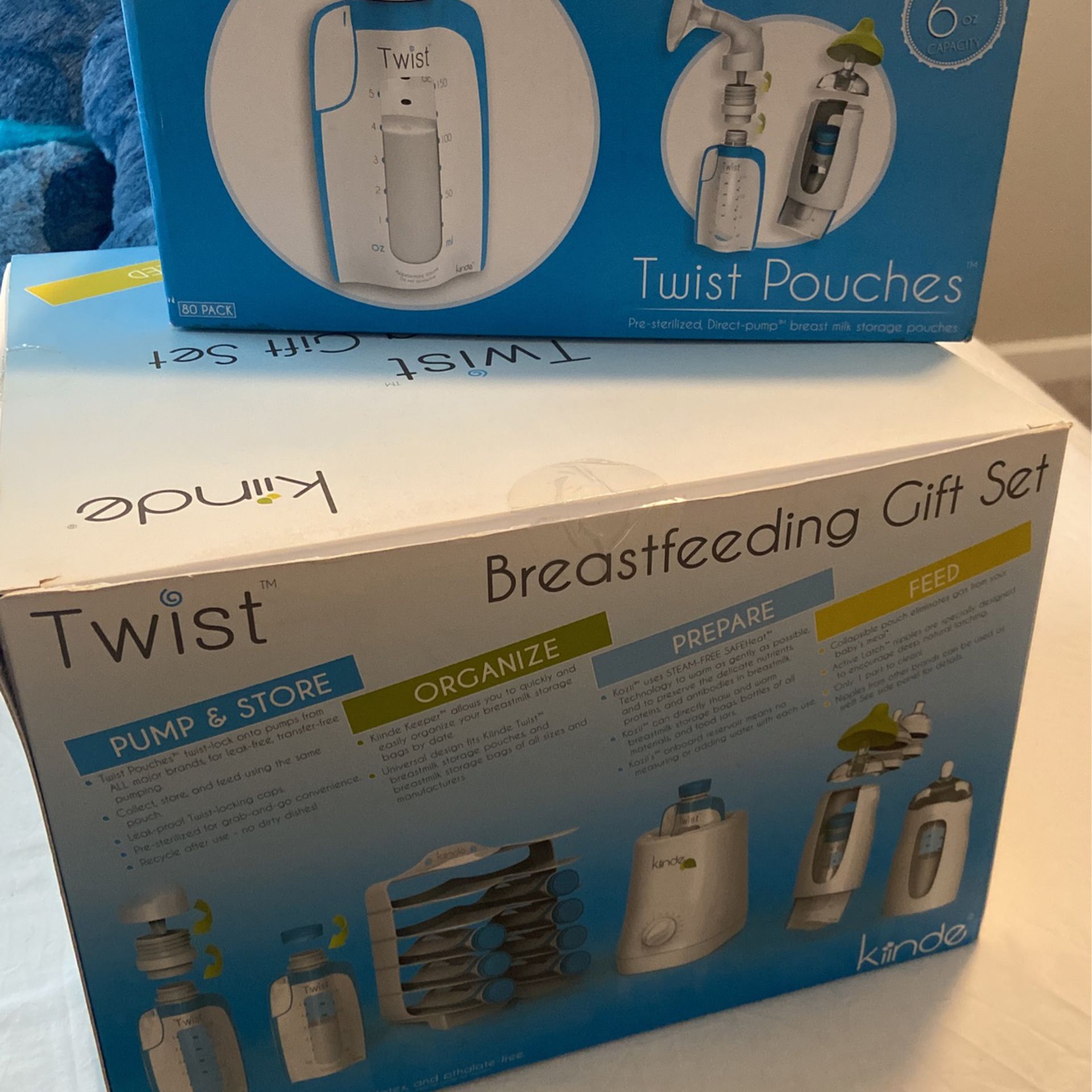 Twist kinde Breastfeeding Gift Set + 80 Pouches