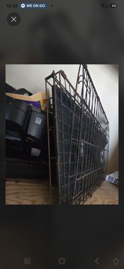 Metal pet crate (small)