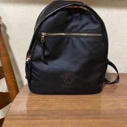 Black Versace Backpack 