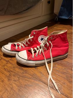 Size 10 red converse