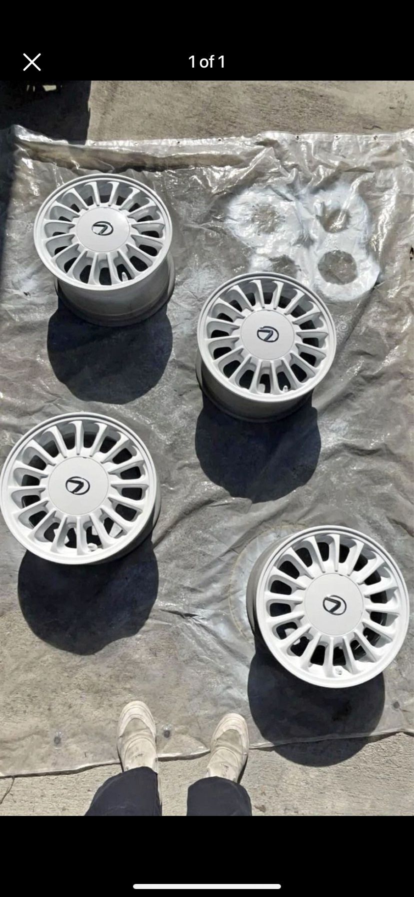 White Lexus Sc300 Wheels