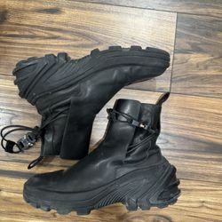 Leather Alyx Buckle Boots 