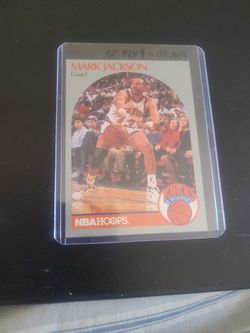 Mark Johnson 1990 Basketball Card