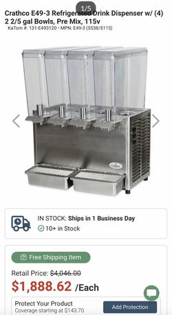 Crathco Beverage Dispenser