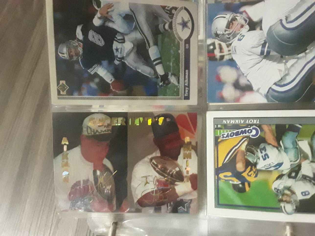 NFL Football card collection