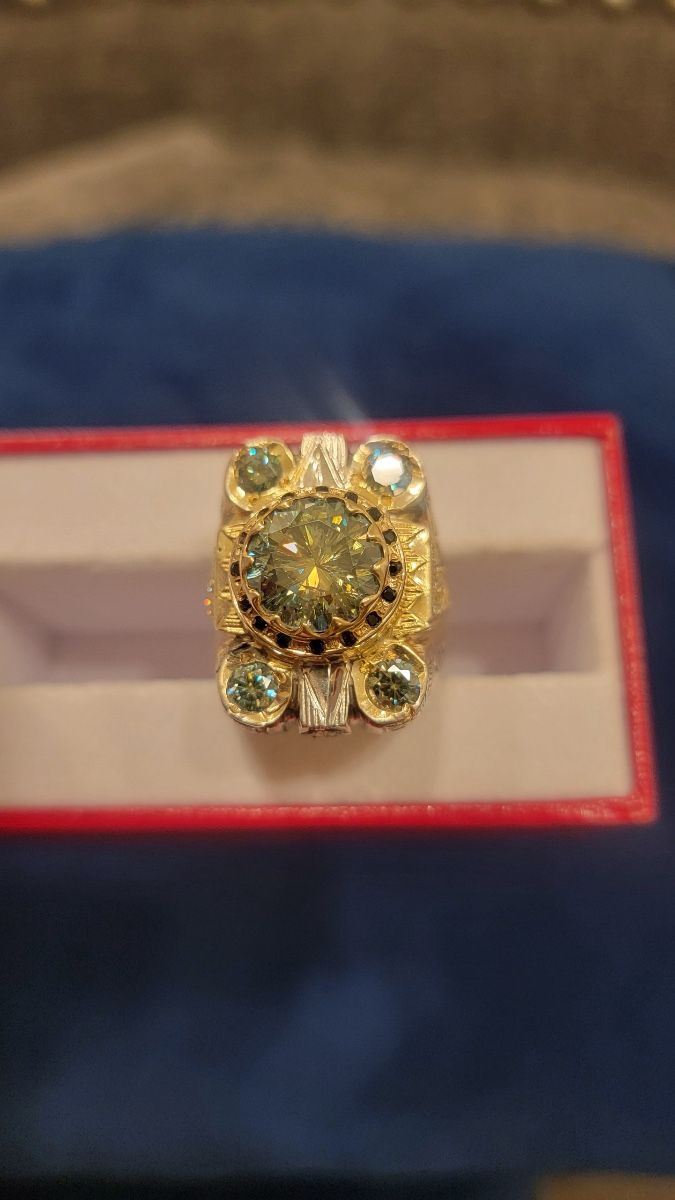 Moissanite Silver 925 Ring