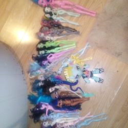 Monster High And Miscellaneous Barbie Collection 