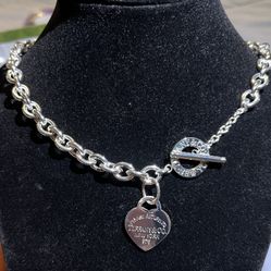 Sterling Silver “Return To” Necklace 