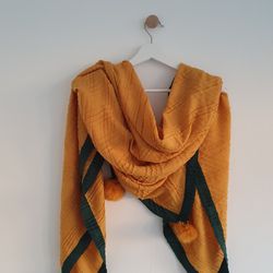 Square Scarf In Soft Material