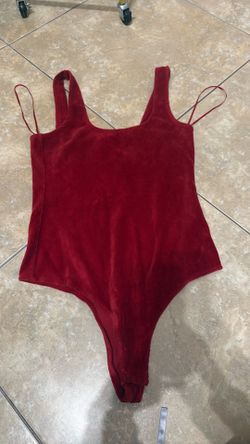 Red bodysuit