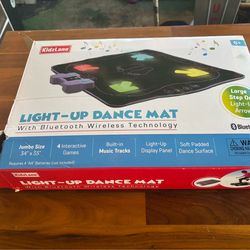 Kids light up dance mat