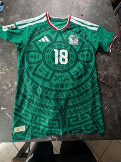 Mexico player version adidas soccer jersey xl