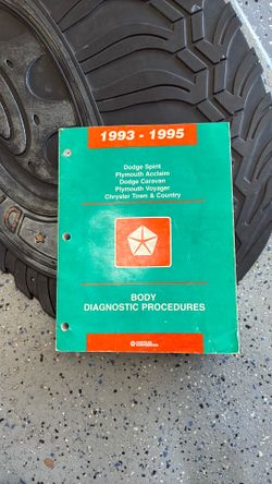 Shop manual  Chrysler/ Dodge/ Plymouth