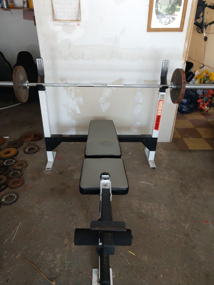 Weider Pro 875 Olympic weight bench
