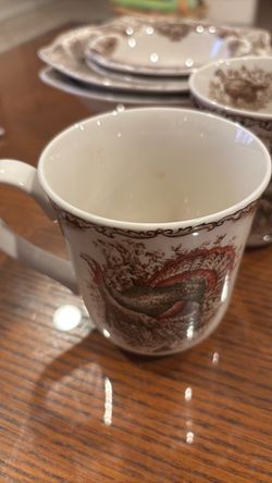 New Johnson Brothers “Woodland Turkey” 7 Pc thanksgiving set