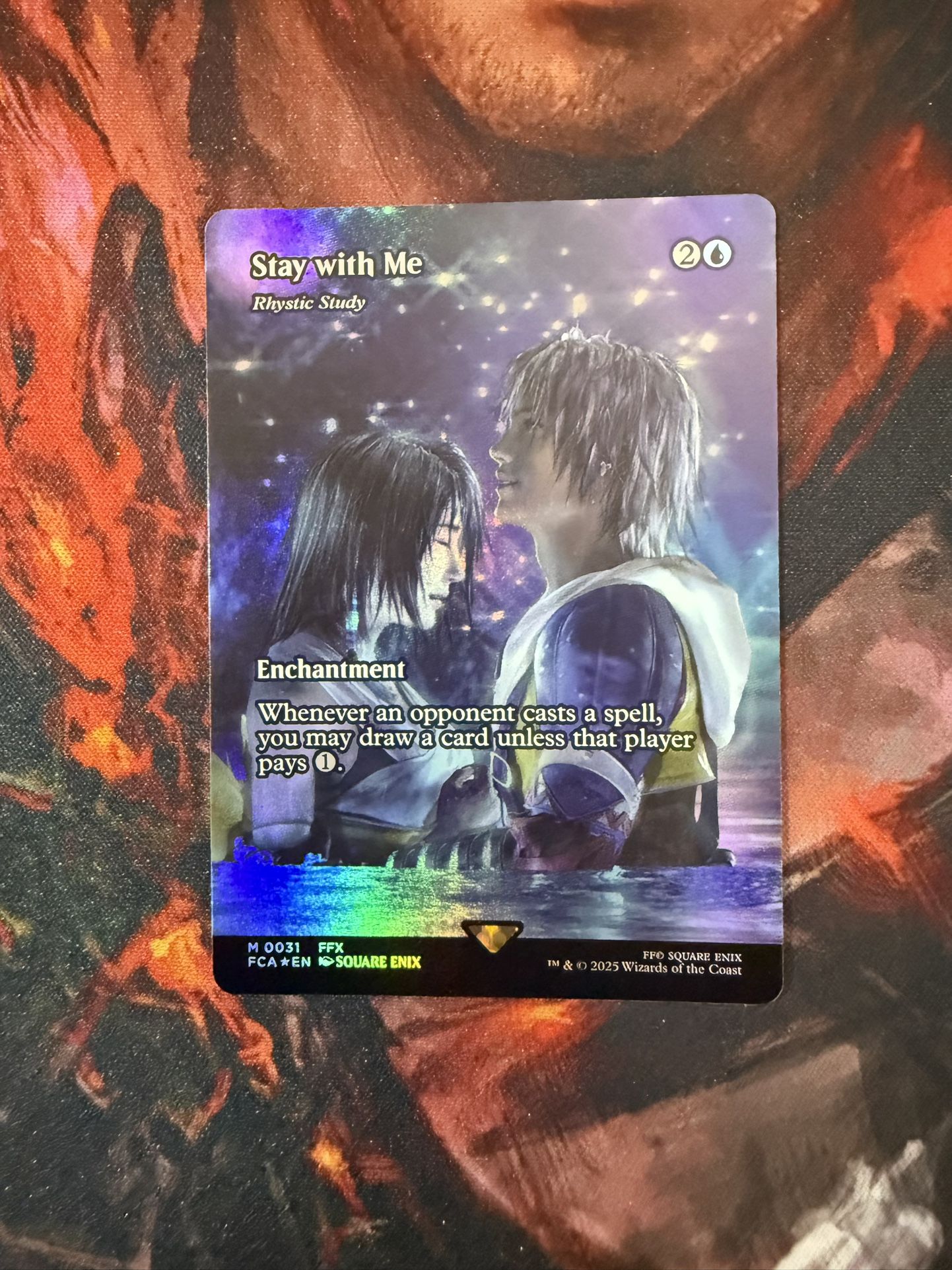 Stay with Me - Rhystic Study (Showcase) Final Fantasy: Through the Ages  Foil for Sale in Santa Clarita, CA - OfferUp