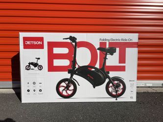 Jetson Bolt Electric Bike NEW