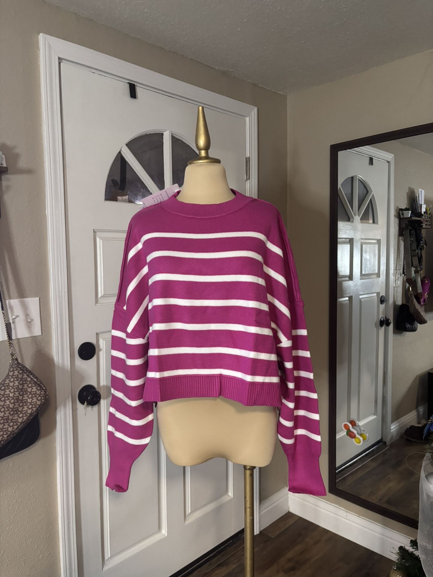 Striped Sweatshirt