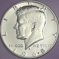 Double Die!! 1968-S Kennedy Half Dollar - DDO