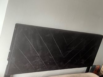 Head board and bed frame for sale