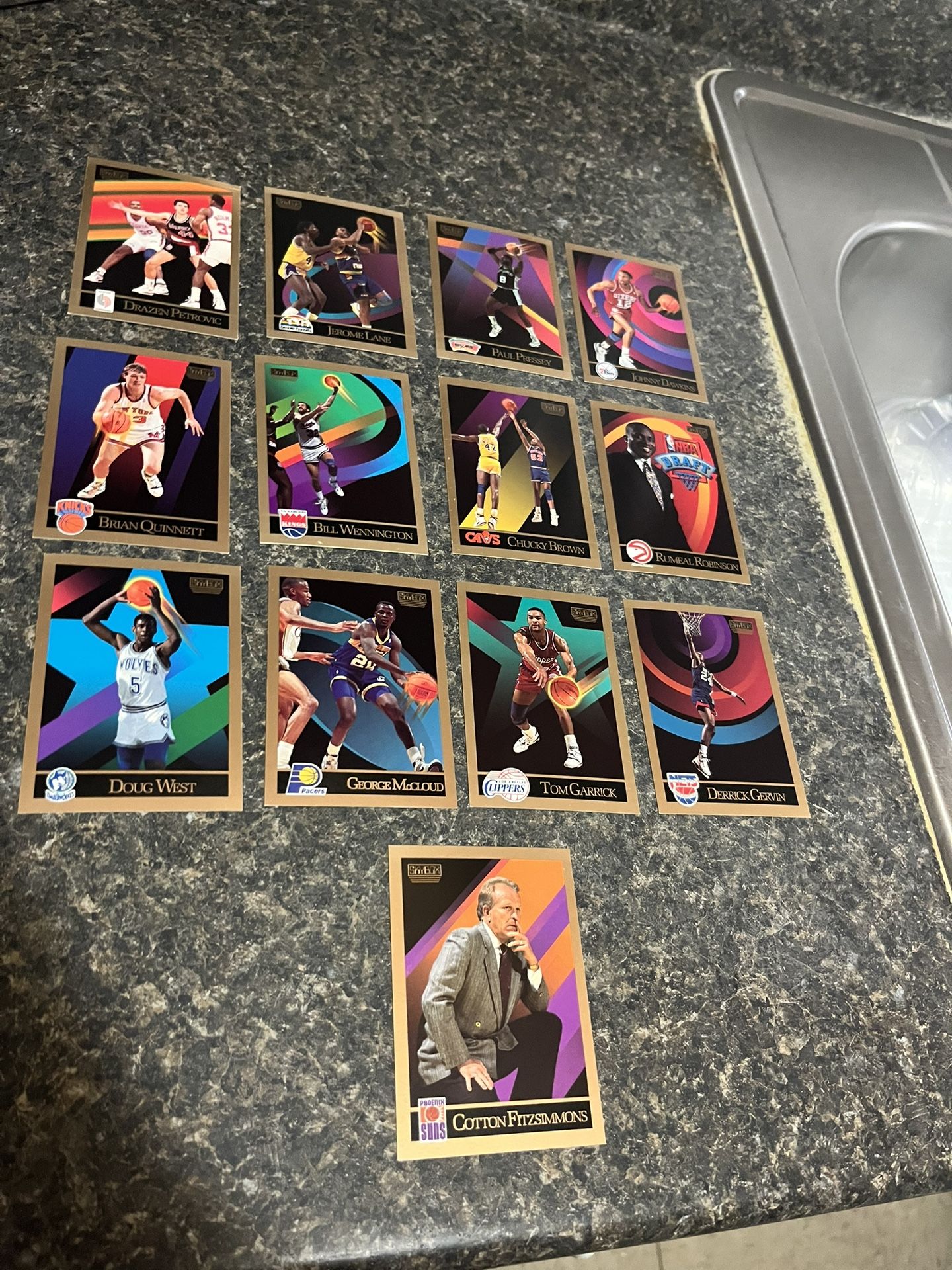 Set Of 13 Cards Skybox 1990