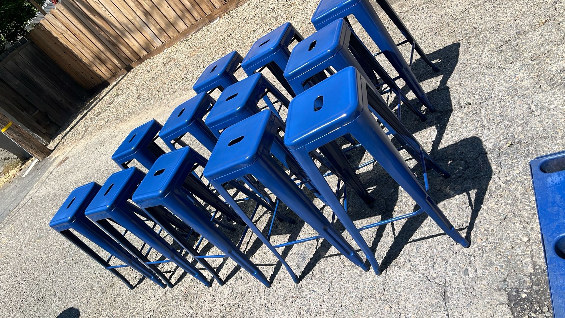 Square Stools- $20 Ea Or 4/$60