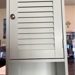 New White Wall Cabinet 