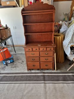 Shelf With Drawers