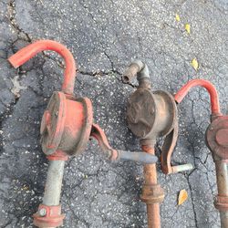 55 gal drum manual oil pumps