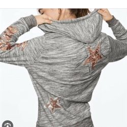 VS PINK sequin Hoodie