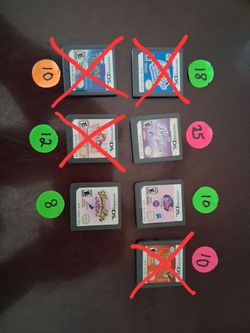 Nintendo DSI games