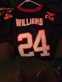 Tampa Bay Jersey Williams Game Worn Genuin