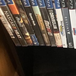PS4/PS3 Games 5$ Each 200$ For Lot