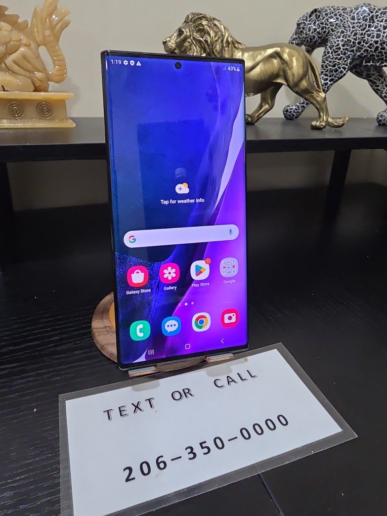 Unlocked Samsung Note 20 Ultra