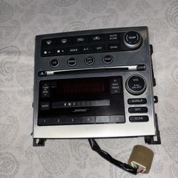 Infiniti g35 radio head unit