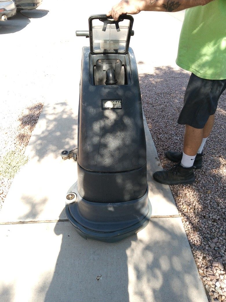 Industrial Floor Scrubber