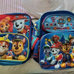 Paw Patrol Backpack  and  Lunch Box 