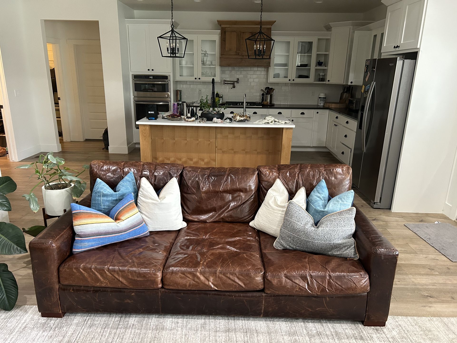 Leather Couch