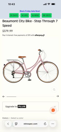 ππBeaumont City Bike - Step Through 7 Speed π² ππππ