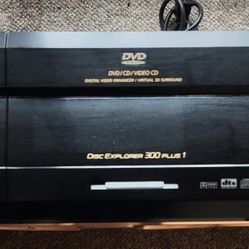 Sony 300 Plus 1 CD/DVD/Video CD Player