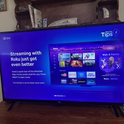 TCL Flatscreen TV 50”