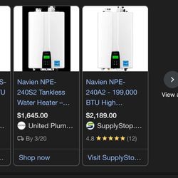 Tankless Gas Water Heater