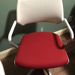 Red And White Office Chair