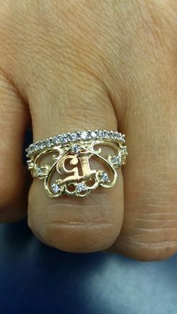 14K GOLD RING 15 año 2.1 grams
