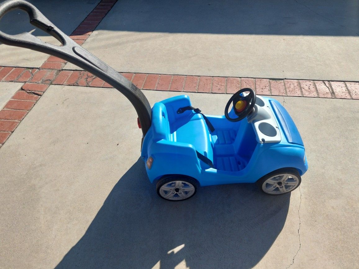 Toddler 2 Step Push Car