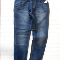 NWT Old Navy Men's 31x34 Relaxed Slim Built In Flex Indigo Jeans

